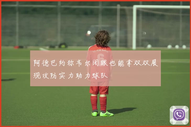 阿德巴约称韦尔闭眼也能拿双双展现攻防实力助力球队